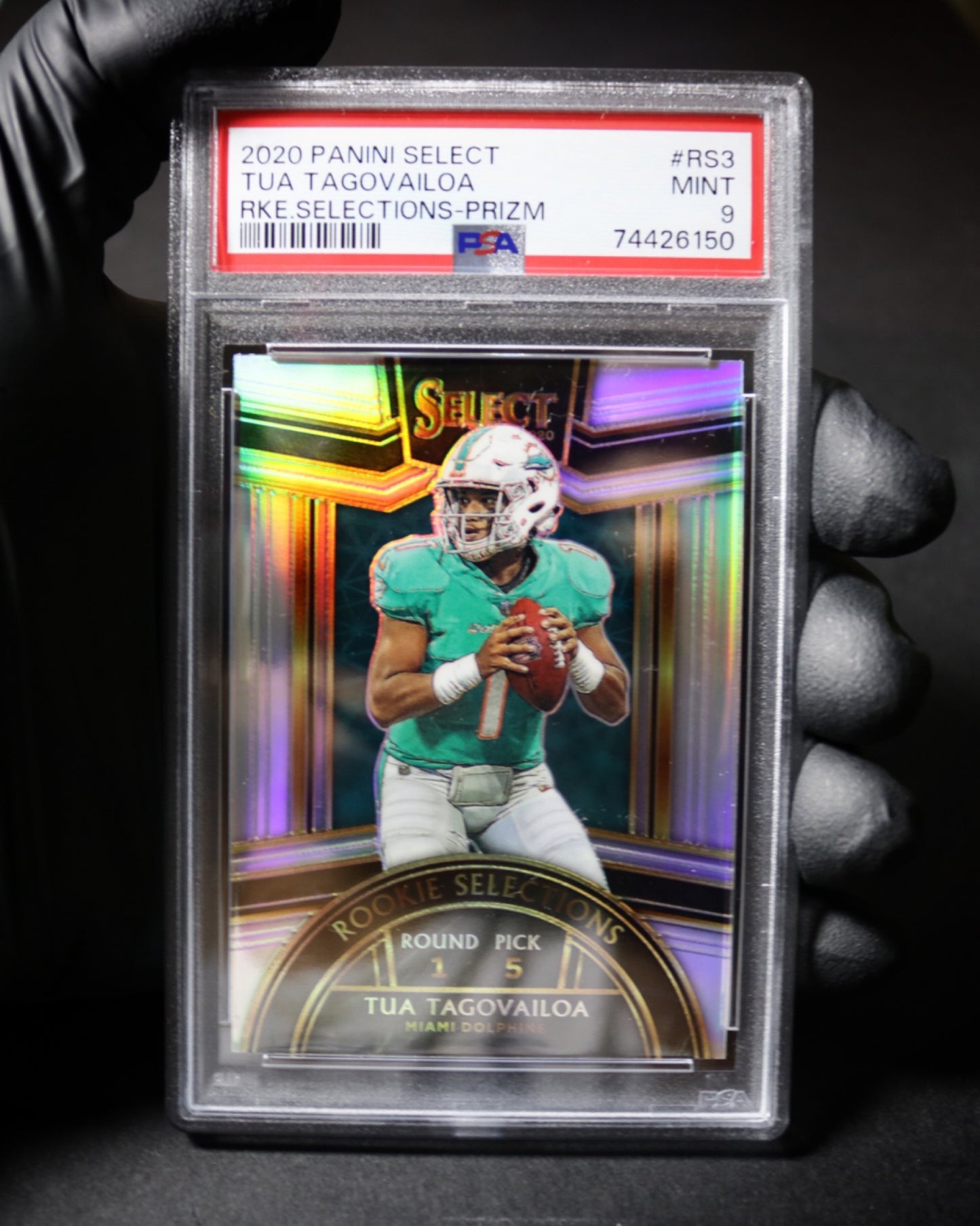 2020 Select Tua Tagovailoa Rookie Selections #RS3 PSA 9 (30)