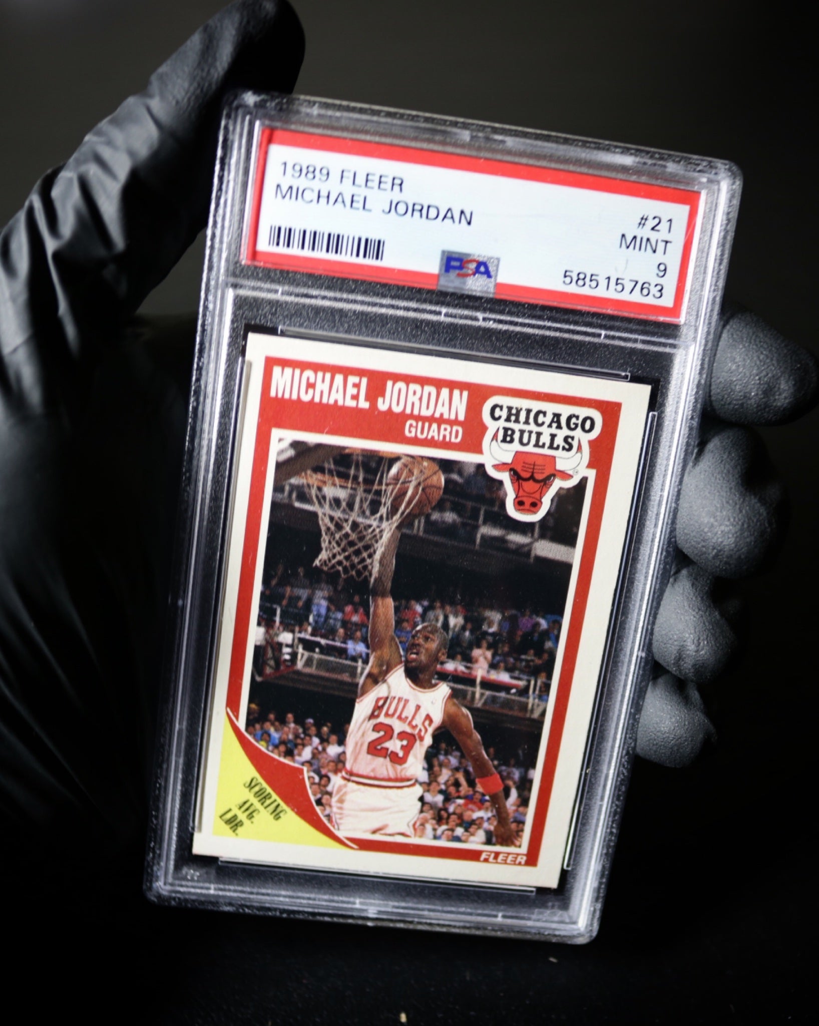 Michael jordan 89 on sale fleer