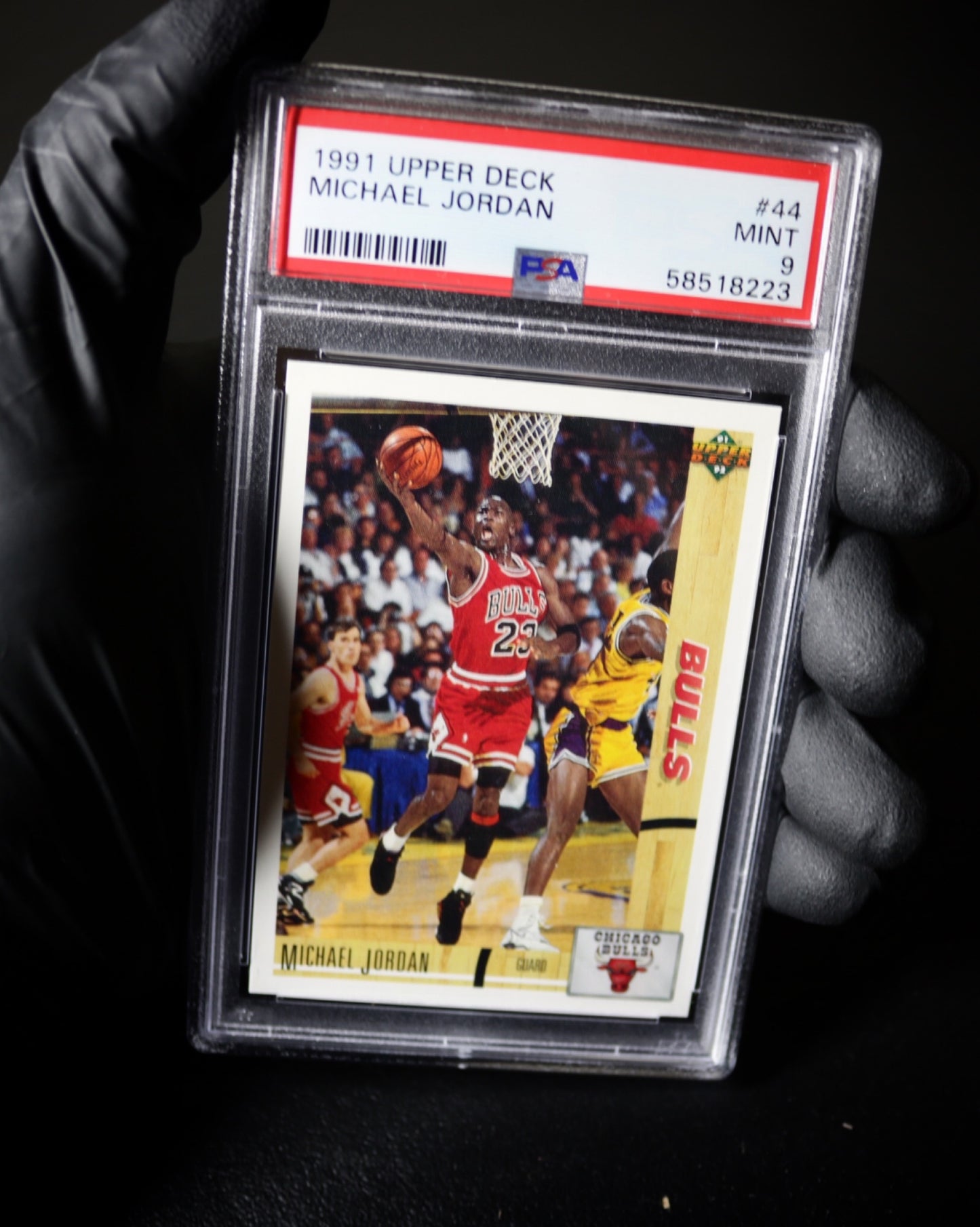 1991-92 upper deck jordan #44 psa 9 (66)