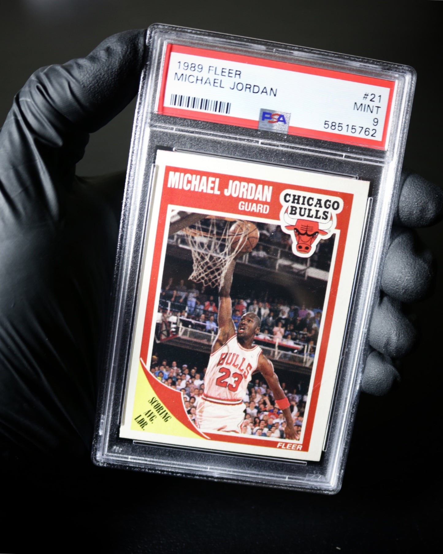 1989-90 Fleer Michael Jordan #21 PSA 9 (73)