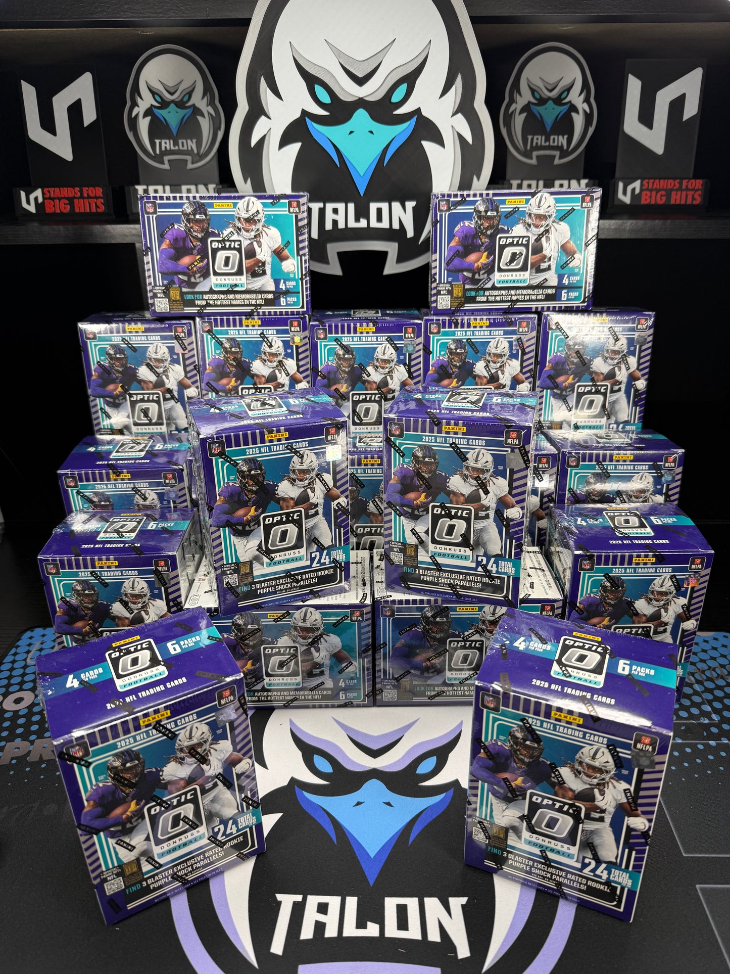BREAK #3 - 3 SEALED CASES (60 BOXES) - 2025 OPTIC FOOTBALL BLASTERS - LIVE WITH TALON