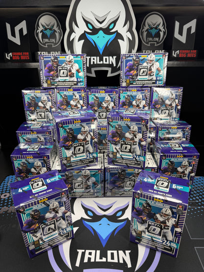 BREAK #3 - 3 SEALED CASES (60 BOXES) - 2025 OPTIC FOOTBALL BLASTERS - LIVE WITH TALON