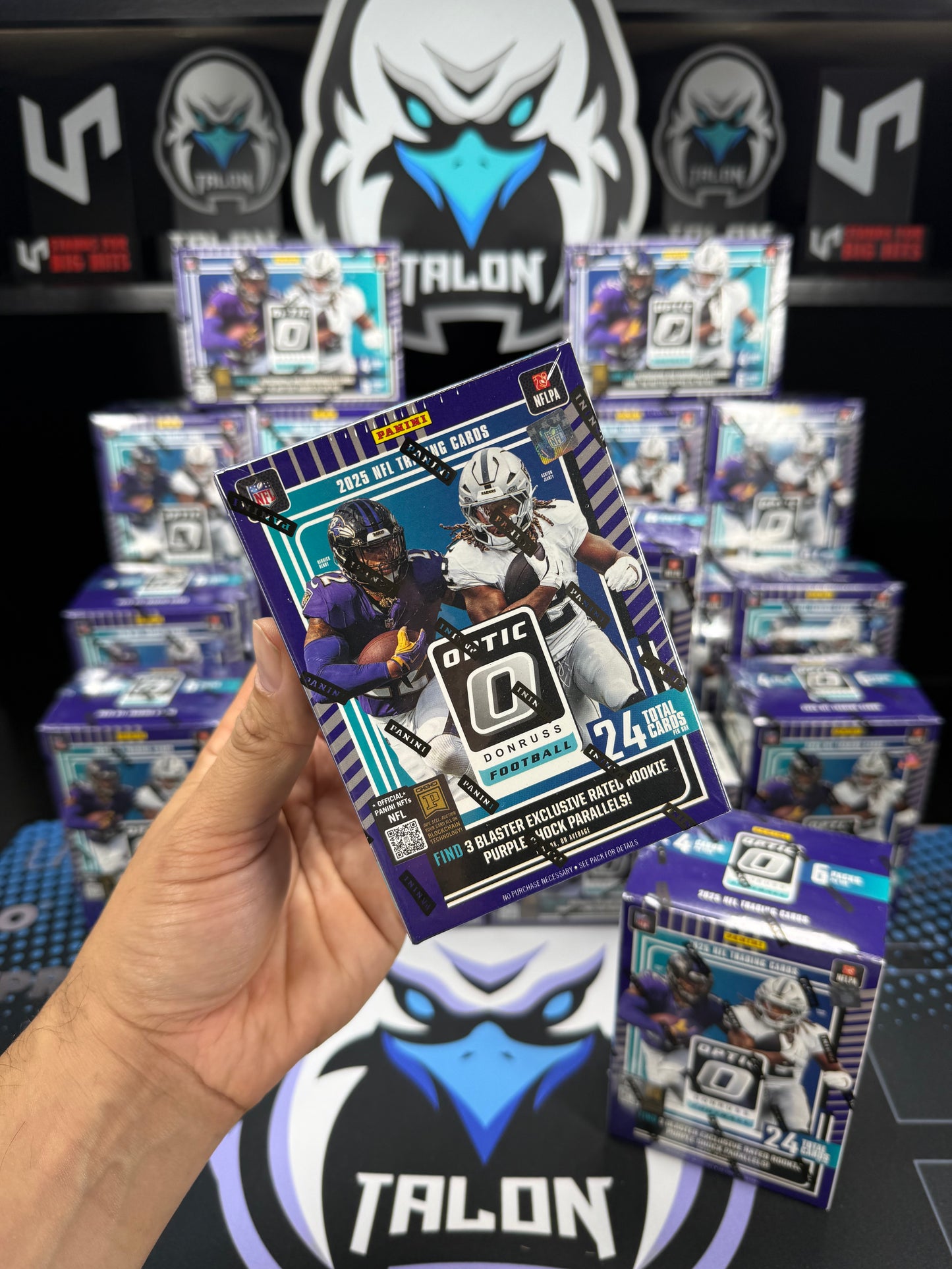 BREAK #3 - 3 SEALED CASES (60 BOXES) - 2025 OPTIC FOOTBALL BLASTERS - LIVE WITH TALON