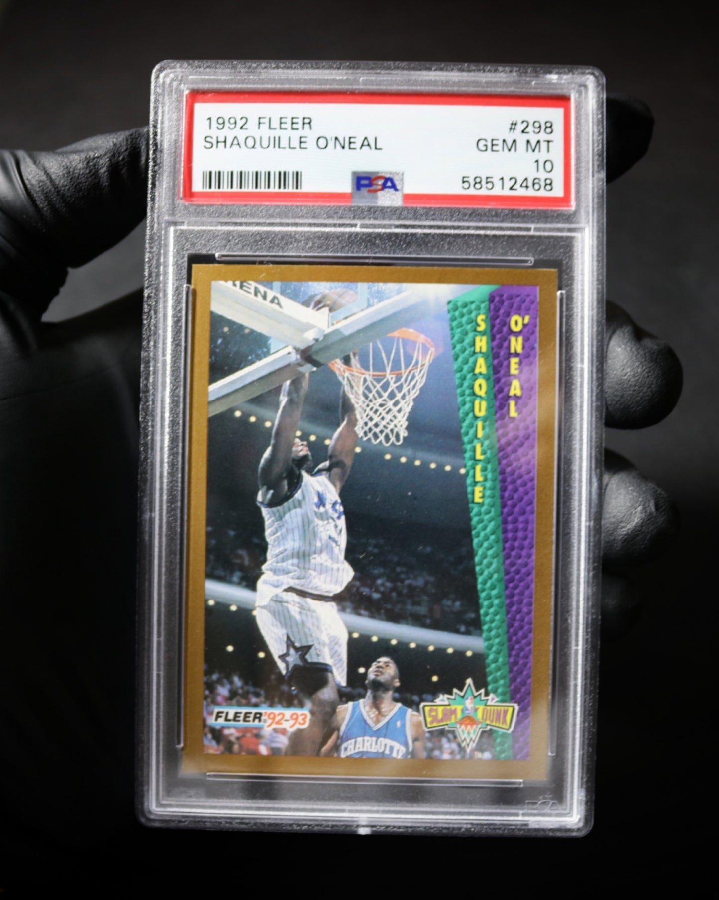 1992-93 Fleer Shaquille O'neal Rc #298 PSA 10 (1)