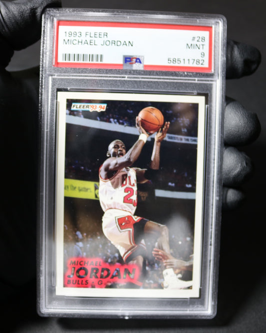 1993-94 Fleer Michael Jordan #28 PSA 9 (12)