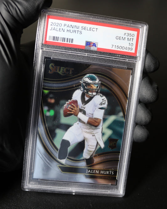 2020 Select Jalen Hurts Field Level PSA 10 (58)